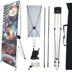 Multi Color Tripod Banner Stand